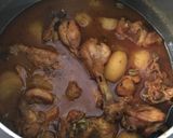 A picture of step 2 of Chicken Masala Curry.