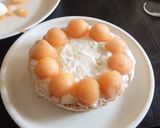 A picture of step 6 of Muskmelon Pie.