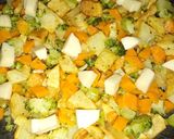 صورة لخطوة 2 من وصفة طورطية البروكلي والجزر 🥕🥦
