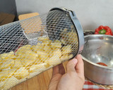 Foto del paso 4 de la receta: Pimientos rojos rellenos de tortilla de patatas en Airfryer Proscenic T31 de 15L
