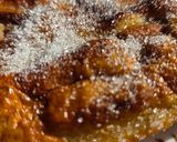 Foto del paso 5 de la receta: Tortilla dulce de manzana, sin azúcar agregado ni edulcorante 🍎 con avena, canela, vainilla y nuez
