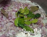 A picture of step 2 of Kaffir Lime Chicken Fry.