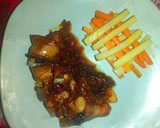 Foto del paso 11 de la receta: Lomo mechado con guarniciones de verduras salteadas