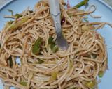 A picture of step 4 of Veg Noodles.