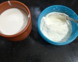 A picture of step 1 of Paneer Halwa.