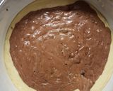 Foto del paso 6 de la receta: Torta marmolada con chispas de chocolate y baño de Nutella!