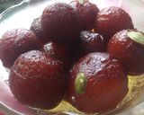 A picture of step 11 of GULAB JAMUN street style.