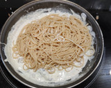 Foto del paso 4 de la receta: Espaguetis a las finas hierbas con setas 🧀 🍄