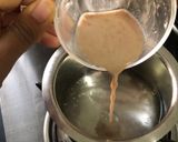 A picture of step 2 of Mix veg Ragi soup.