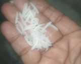 A picture of step 7 of Chinese biryani.