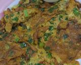A picture of step 4 of Vegetable Omelette.