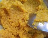 A picture of step 7 of Mango Kesari / mango sheera.