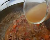 A picture of step 10 of My Tomato Hot Peppered Steak Mince meal with Veg😀.