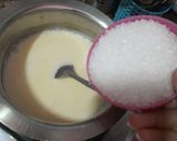 कस्टर्ड वनीला आइसक्रीम (Custard vanilla icecream recipe in hindi) रेसिपी चरण 3 फोटो