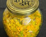 A picture of step 3 of Instant Amla, Fresh Haldi & Green Chili Pickle.