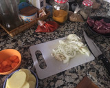 Foto del paso 1 de la receta: Tajín de ternera marroquí