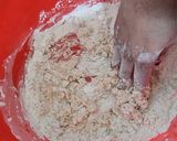 A picture of step 2 of Naan on tawa.