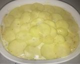 Foto del paso 8 de la receta: Torta de papa, jamón, espinacas y roquefort