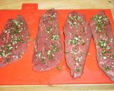 Foto del paso 1 de la receta: MILANESA A CABALLO CON RIENDAS. JON STYLE