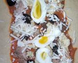 صورة لخطوة 2 من وصفة سندويتشات البيتزا بعجينة قطنية وبنة😋لا تقاوم