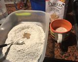 Foto del paso 1 de la receta: Pan pita en harina integral