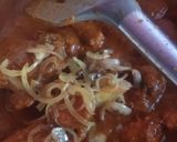 Gambar langkah 4 resipi Ayam bawang merah.
