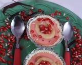 Steamed paneer circle with pomegranate custard recipe step 6 photo