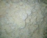 A picture of step 1 of Yam balls.