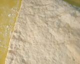A picture of step 2 of Navajo Fried Onion Bread.