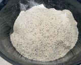 A picture of step 1 of Almond Poppy Seeds Muffins.