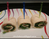 Foto del paso 5 de la receta: Wraps de salmón ahumado y rúcula