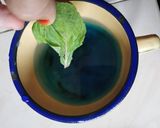 Gambar langkah 3 resipi Ocean blue merdeka.