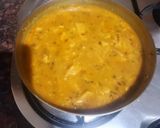 A picture of step 5 of Dal Dhokli.