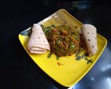 A picture of step 5 of Khamang Dhobli mirch.