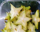 A picture of step 1 of Star Fruits/ Karambola Khatta Meetha Recipe.