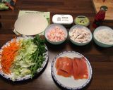 Foto del paso 1 de la receta: Rollito de primavera crudo