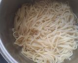 Foto del paso 1 de la receta: Tallarines con crema y champiñones