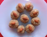 A picture of step 3 of Poha Coconut Ladoo.