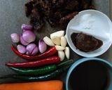 Foto langkah ke 1 dari resep Dendeng Itik Asam Manis Pedas.