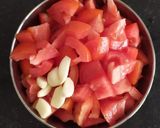 A picture of step 1 of Tomato Carrot Soup.