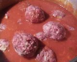 Foto del paso 4 de la receta: Albondigas con arroz y salsita
