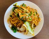 A picture of step 5 of Easy and quick vegetarian fried noodles!.