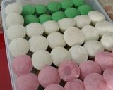 Foto langkah ke 5 dari resep Apam Nasi Rainbow.