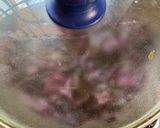 A picture of step 1 of Amaranth Burger.