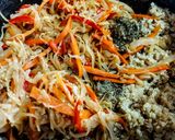 Foto del paso 2 de la receta: WOK CON Quinua y Vegetales🥕🫑🌶a la Teriyaki...!