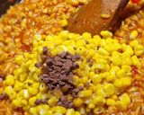 Mexikói rizses "hús" (vegán) recept fázis 4 fotója
