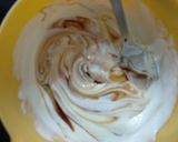 A picture of step 3 of Pina colada fruit salad.