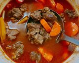Hình bước làm 4 của món Bò kho