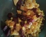 Baked Pumpkin Katori Chaat with Sweet potato and Beetroot recipe step 11 photo