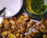 A picture of step 5 of Kuttu ki pakodi.
